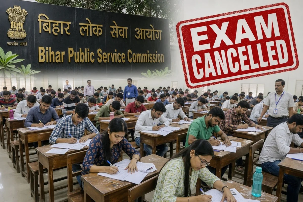रिकॉर्ड आवेदन के बावजूद AEDO परीक्षा रद्द, BPSC का बड़ा फैसला; पेपर लीक से इनकार, ‘शुचिता’ को बताया वजह