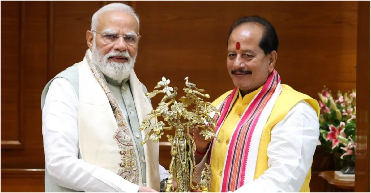 दिल्ली में पीएम मोदी से विजय सिन्हा की अहम मुलाकात, राम प्रतिमा भेंट कर बिहार की राजनीति और विकास पर हुई लंबी चर्चा 1 दिल्ली में पीएम मोदी से विजय सिन्हा की अहम मुलाकात, राम प्रतिमा भेंट कर बिहार की राजनीति और विकास पर हुई लंबी चर्चा