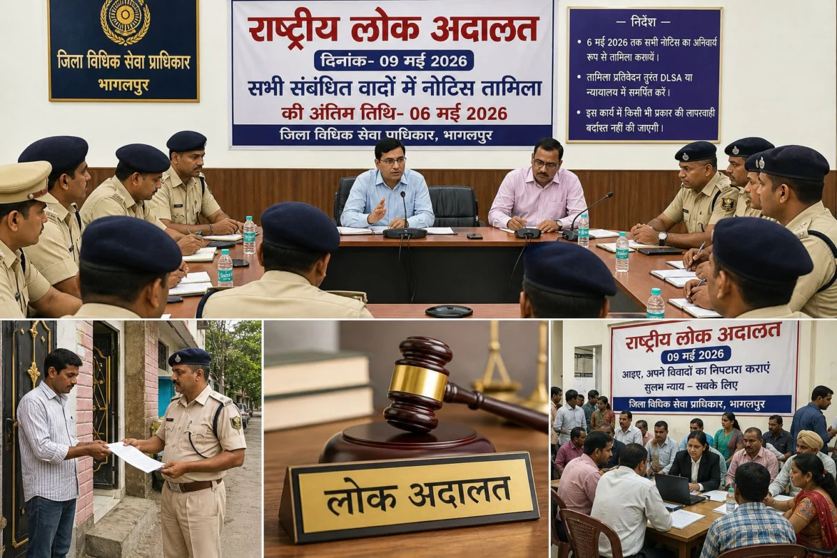 राष्ट्रीय लोक अदालत: सीजेएम ने थाना प्रभारियों को दिए सख्त निर्देश, 6 मई तक नोटिस तामिला कराने का अल्टीमेटम