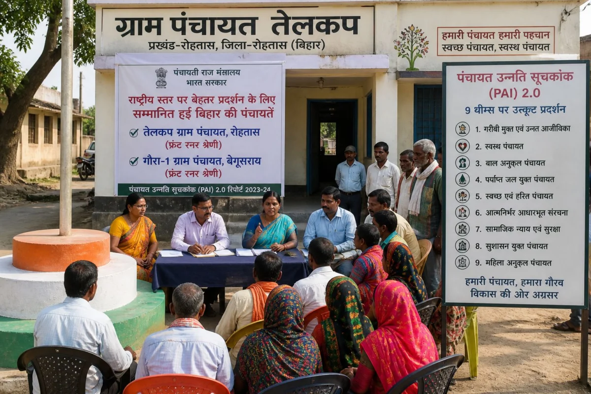 बिहार की दो पंचायतों का राष्ट्रीय स्तर पर बेहतर प्रदर्शन 1 बिहार की दो पंचायतों का राष्ट्रीय स्तर पर बेहतर प्रदर्शन