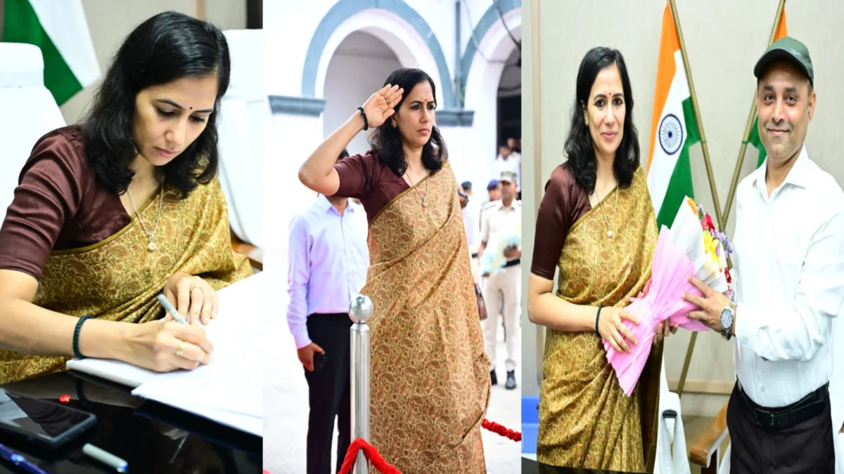 भागलपुर की नई जिलाधिकारी अलंकृता पांडे ने संभाला कार्यभार, श्रावणी मेला और कानून व्यवस्था रहेंगी प्राथमिकता