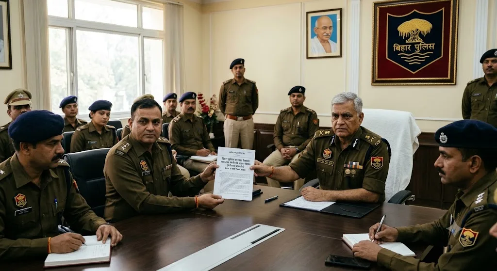 बिहार पुलिस का बड़ा फैसला: अब 425 थानों की कमान केवल इंस्पेक्टर संभालेंगे, DGP ने जारी किया आदेश