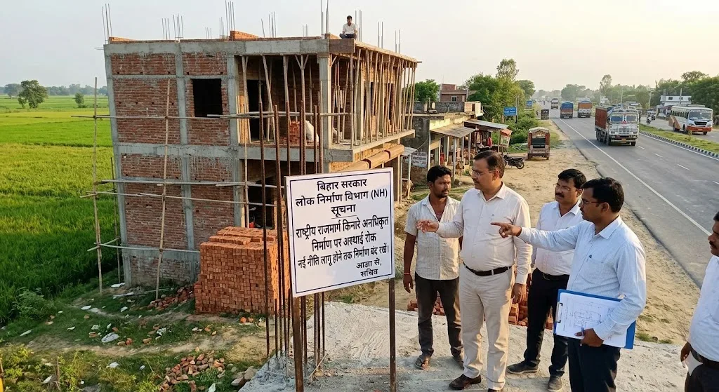 बिहार में नेशनल हाईवे किनारे निर्माण पर लग सकती है रोक, सरकार ला रही नई नीति