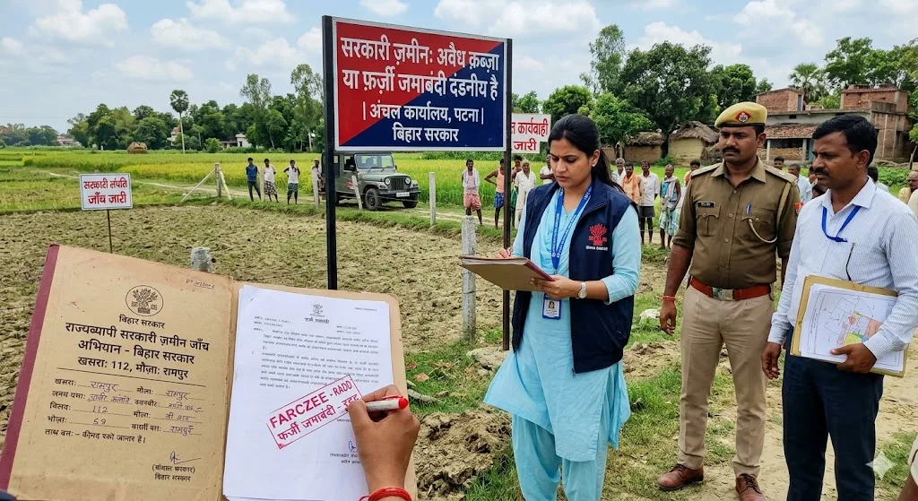 बिहार में सरकारी जमीनों की होगी राज्यव्यापी जांच, फर्जी जमाबंदियों पर सरकार सख्त