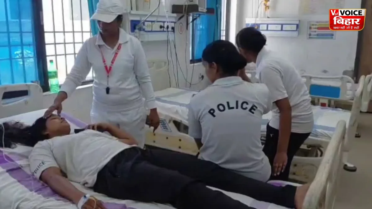 रोहतास में पुलिस ट्रेनिंग के दौरान बड़ा हादसा! 16 KM दौड़ में 11 महिला प्रशिक्षु सिपाही बेहोश, 4 की हालत गंभीर