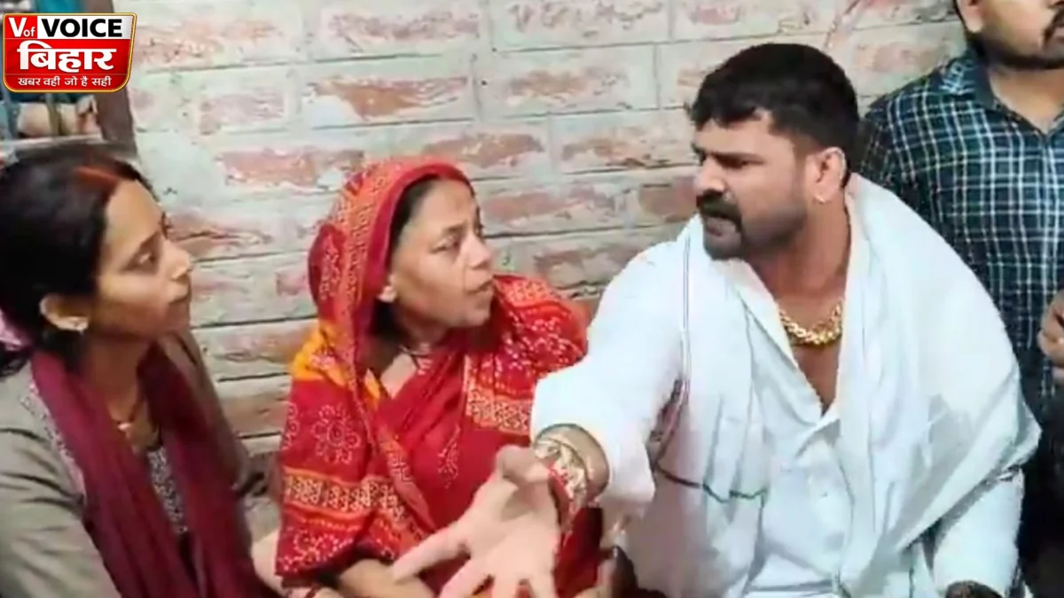 “जहां जरूरत होगी, मैं खड़ा रहूंगा” — भरत तिवारी के परिवार से मिले खेसारी लाल यादव