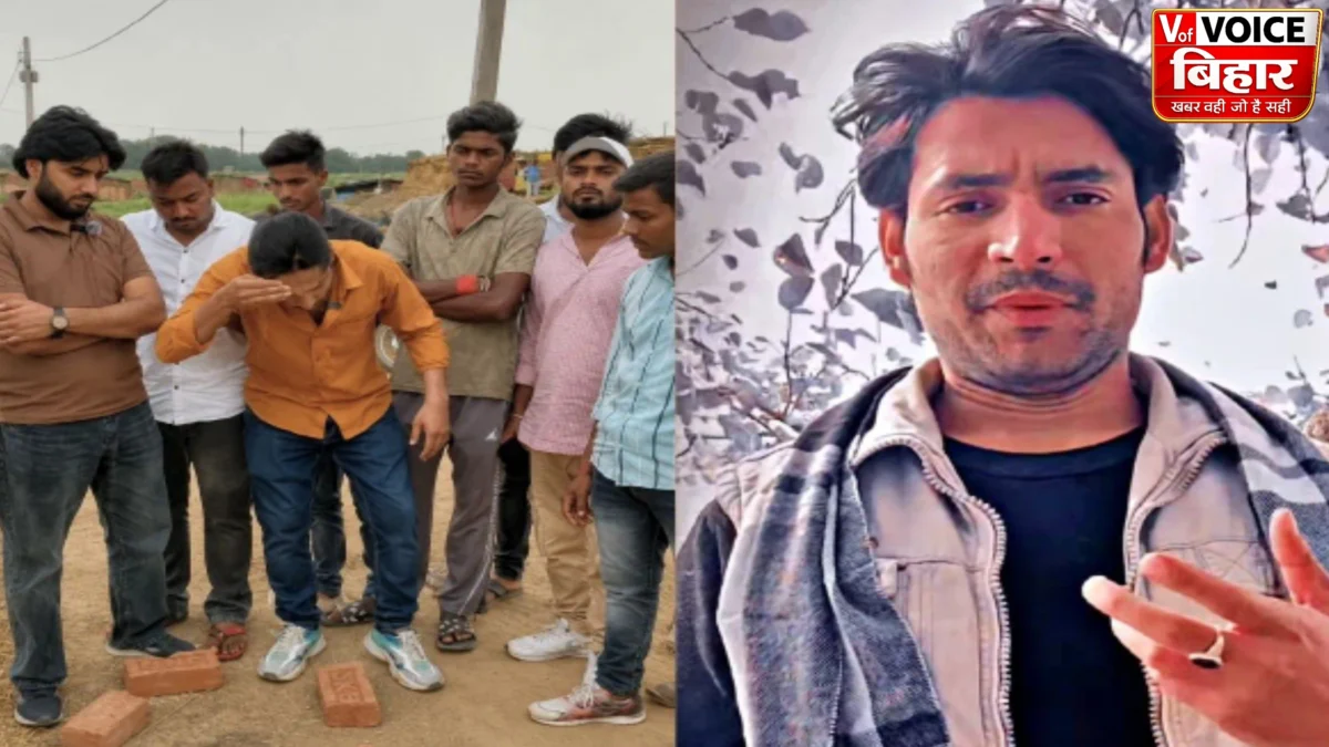 भरत तिवारी एनकाउंटर पर टाइगर यादव की एंट्री: खून से सनी मिट्टी माथे पर लगाई, बोले- “अब हर युवा भरत तिवारी है”