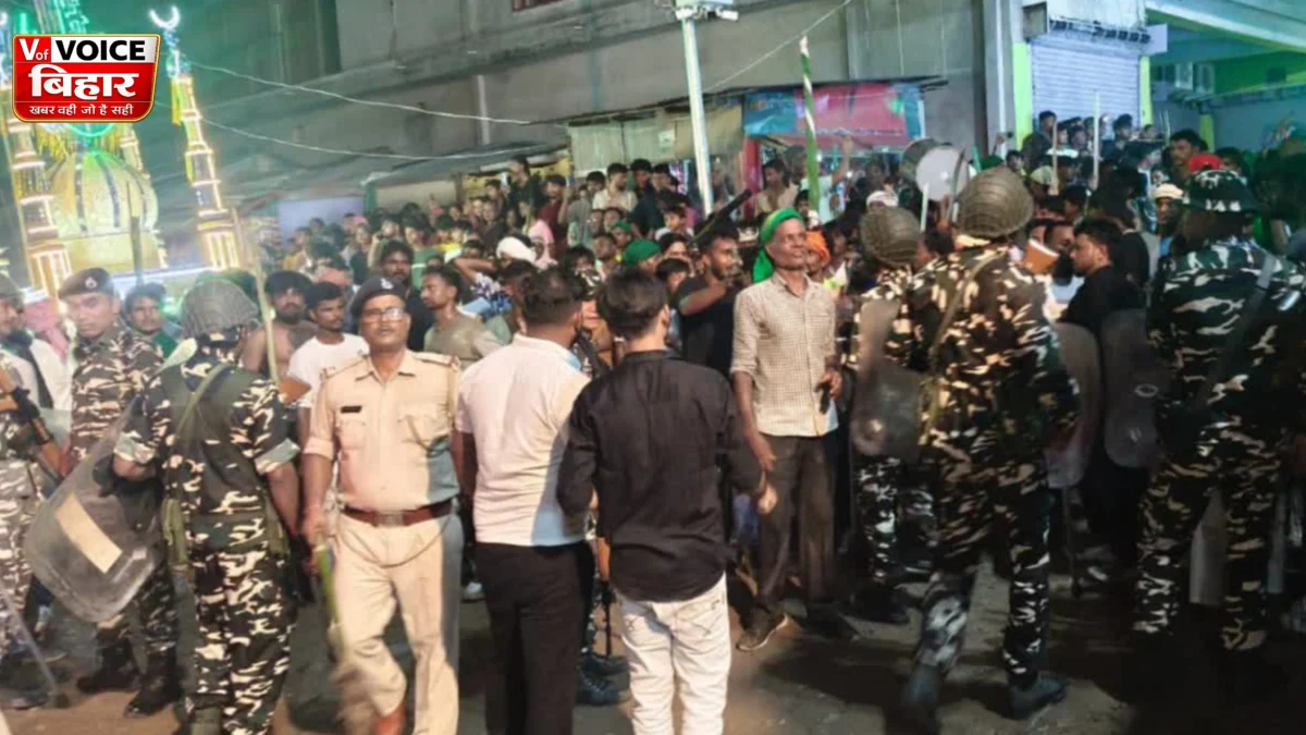 भारत-नेपाल सीमा पर मुहर्रम जुलूस में बवाल, जोगबनी में पत्थरबाजी से मची अफरा-तफरी; सीमा पर भारी पुलिस और SSB तैनात