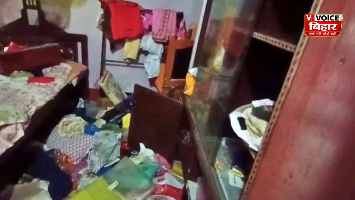 मुजफ्फरपुर में एयरफोर्स अधिकारी के घर बड़ी डकैती, बुजुर्ग दंपती को बंधक बनाकर 30 लाख से अधिक की संपत्ति लूटी