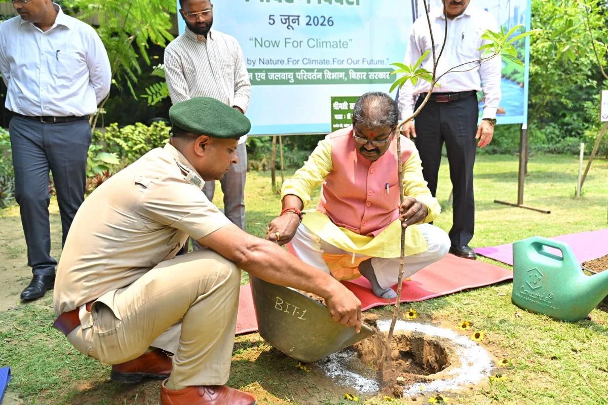 विश्व पर्यावरण दिवस पर हरित बिहार का संकल्प, मंत्री ने कहा- पर्यावरण संरक्षण में जनता की भागीदारी सबसे जरूरी