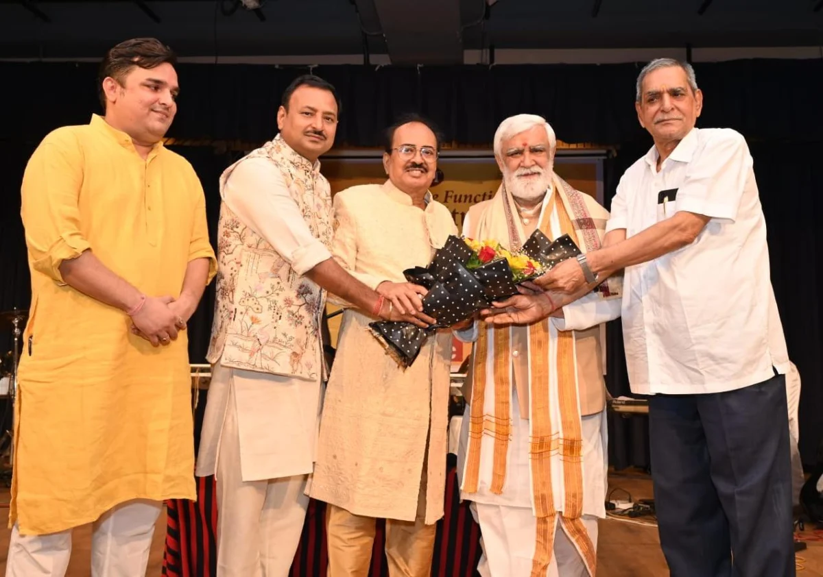 मुंबई में गूंजी भारतीय संस्कृति की आवाज: स्वरांजलि कल्चरल ट्रस्ट के रजत जयंती समारोह में अश्विनी कुमार चौबे ने बताया कला और सभ्यता का वैश्विक महत्व