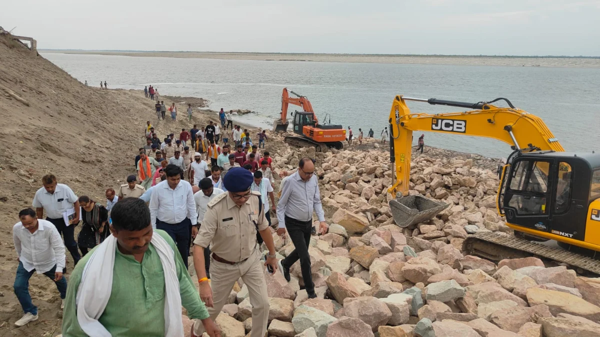 गंगा कटाव रोकने के लिए बिहार सरकार सख्त, शाहपुर में 52 करोड़ की परियोजना एक माह में पूरी करने का निर्देश
