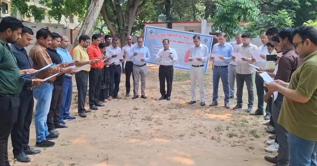 विश्व मादक द्रव्य निषेध दिवस पर व्यवहार न्यायालय में दिलाई गई नशामुक्ति की शपथ, समाज को दिया जागरूकता का संदेश