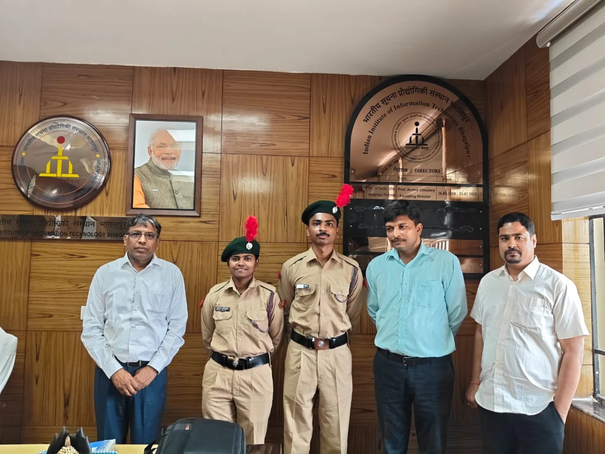 भागलपुर के IIIT ने NCC में रचा नया इतिहास, राष्ट्रीय स्तर पर कैडेटों ने जीते पदक