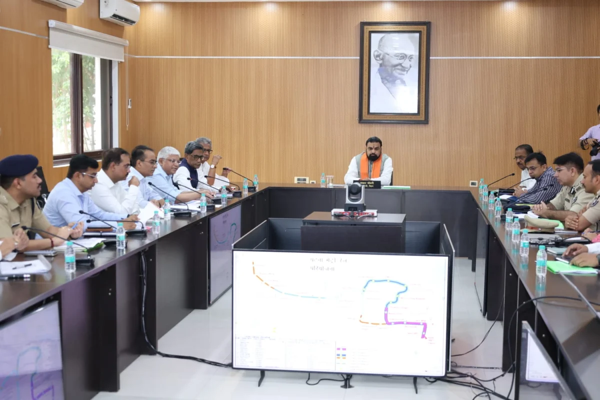 पटना मेट्रो परियोजना में तेजी के निर्देश, समयसीमा के भीतर कार्य पूरा करने पर जोर