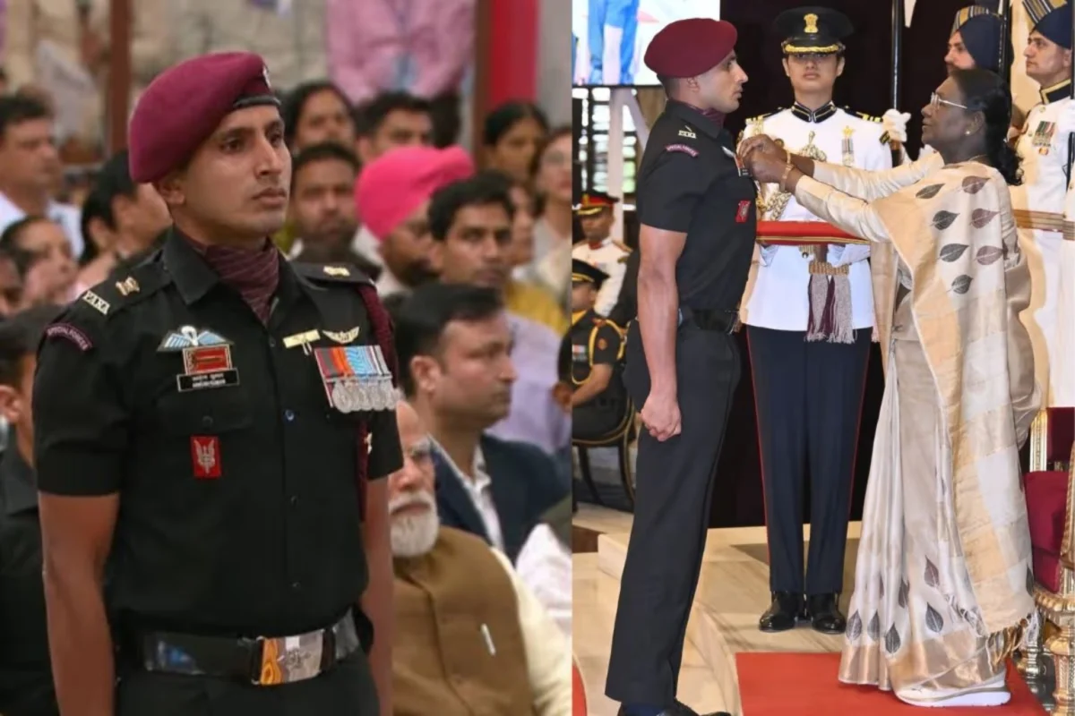 गया के वीर सपूत मेजर आशीष कुमार को मिला शौर्य चक्र, राष्ट्रपति द्रौपदी मुर्मू ने वीरता के लिए किया सम्मानित