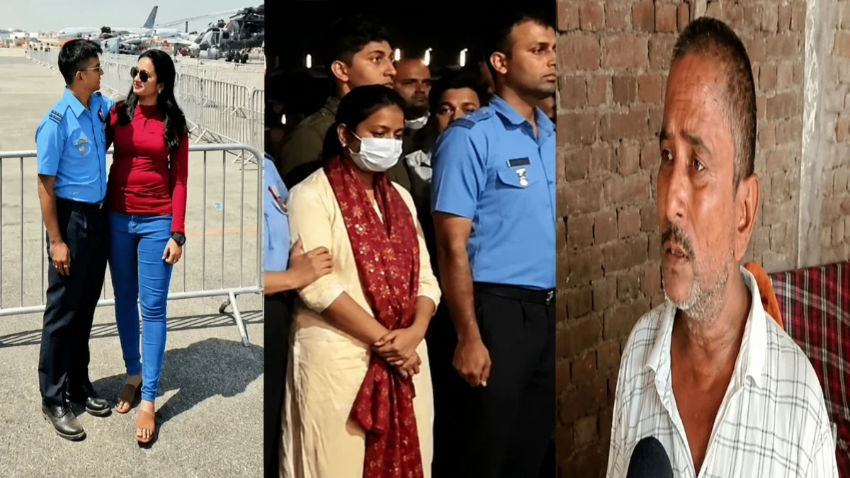 शहीद फ्लाइट लेफ्टिनेंट शुभम कुमार के परिवार में सहायता राशि को लेकर विवाद, पिता ने उठाए गंभीर सवाल