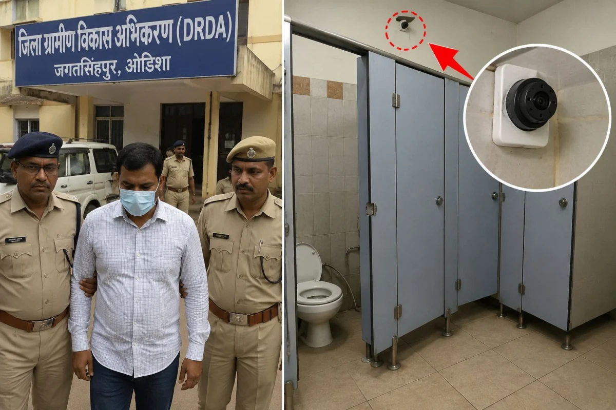लव प्रपोजल ठुकराने पर सरकारी कर्मचारी ने की शर्मनाक हरकत, महिला शौचालय में लगाया स्पाई कैमरा, गिरफ्तार