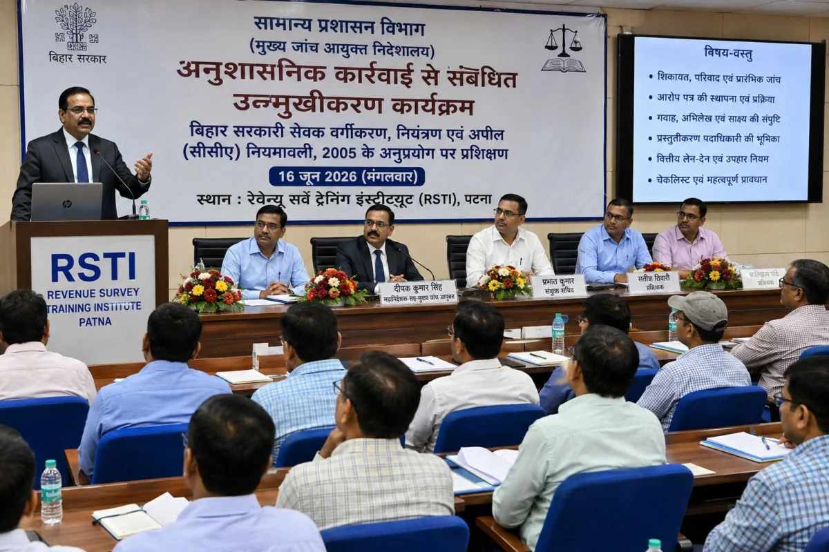 सरकारी कर्मचारियों पर कार्रवाई में नियम सर्वोपरि, अनुशासनिक मामलों में व्यक्तिगत विवेक नहीं चलेगा: मुख्य जांच आयुक्त
