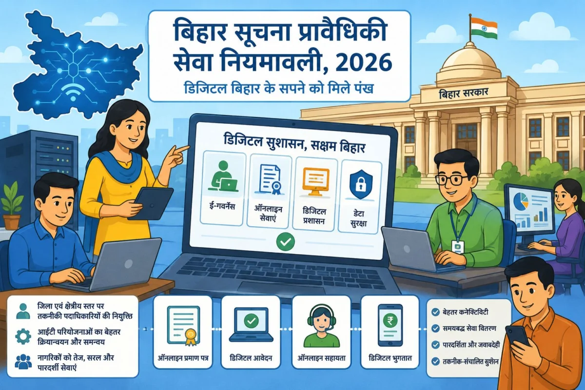 बिहार में डिजिटल प्रशासन को मिलेगा नया आधार, सूचना प्रौद्योगिकी सेवा नियमावली 2026 को कैबिनेट की मंजूरी