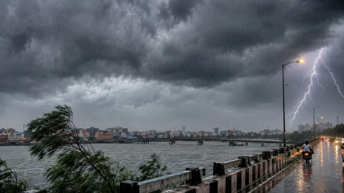 पटना समेत 13 जिलों में मौसम का डबल अलर्ट, आंधी-बारिश और वज्रपात की चेतावनी जारी