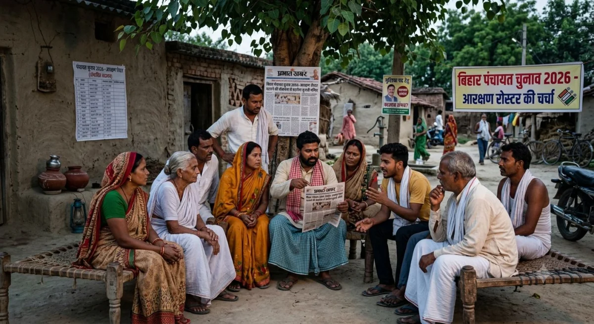 बिहार पंचायत चुनाव 2026: आरक्षण रोस्टर बदलने की संभावना से बदलेगा चुनावी गणित, गांवों में बढ़ी हलचल