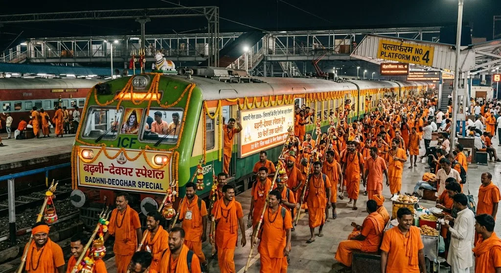 श्रावणी मेला 2026: शिवभक्तों के लिए रेलवे का बड़ा तोहफा, बढ़नी-देवघर स्पेशल ट्रेन 33 फेरों तक चलेगी