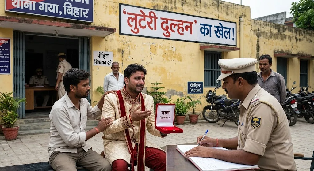 शादी के कुछ घंटे बाद लाखों के गहने लेकर फरार हुई दुल्हन! गया में ‘लुटेरी दुल्हन’ का खेल, गाजियाबाद से आया दूल्हा बना ठगी का शिकार