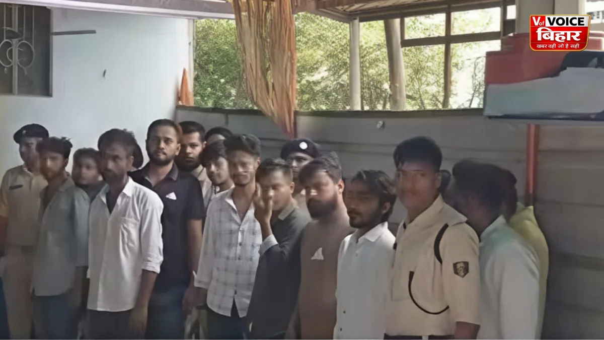 पटना पुलिस की बड़ी कार्रवाई: अवैध हथियारों के साथ 17 अपराधी गिरफ्तार, जमीन कब्जाने की साजिश नाकाम
