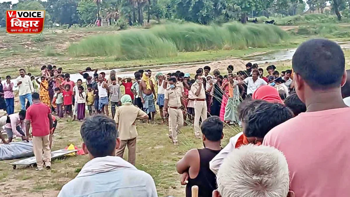 नवादा में बालू के नीचे दफन मिली विवाहिता की लाश, कुत्तों की हरकत से खुला सनसनीखेज मामला