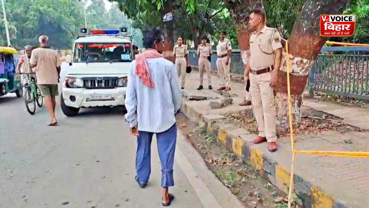 पटना में सड़क किनारे मिला अज्ञात व्यक्ति का शव, सचिवालय थाना से 500 मीटर दूर सनसनी; FSL टीम जांच में जुटी