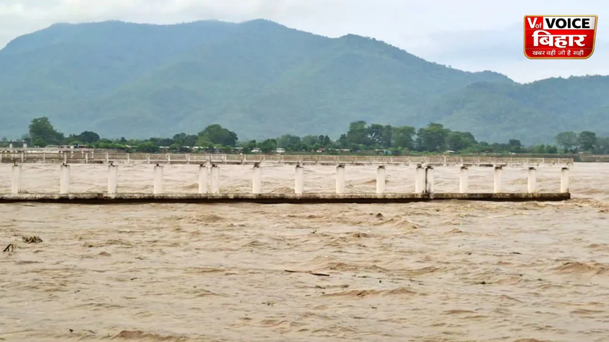 नेपाल में भारी बारिश से उत्तर बिहार पर बाढ़ का खतरा, गंडक, बागमती और दुधौरा उफान पर; कई जिलों में अलर्ट