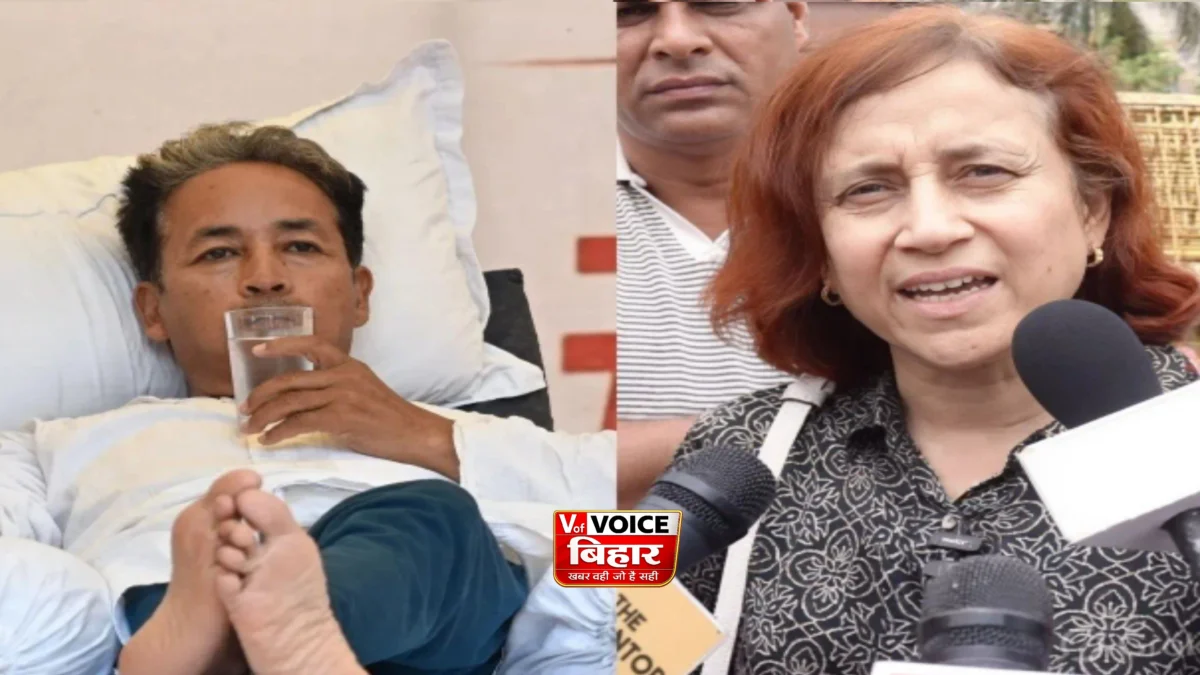 सोनम वांगचुक की पत्नी का बड़ा आरोप: ‘अस्पताल में बंद कर आंदोलन नहीं रोका जा सकता, जरूरत पड़ी तो मैं खुद मार्च का नेतृत्व करूंगी’
