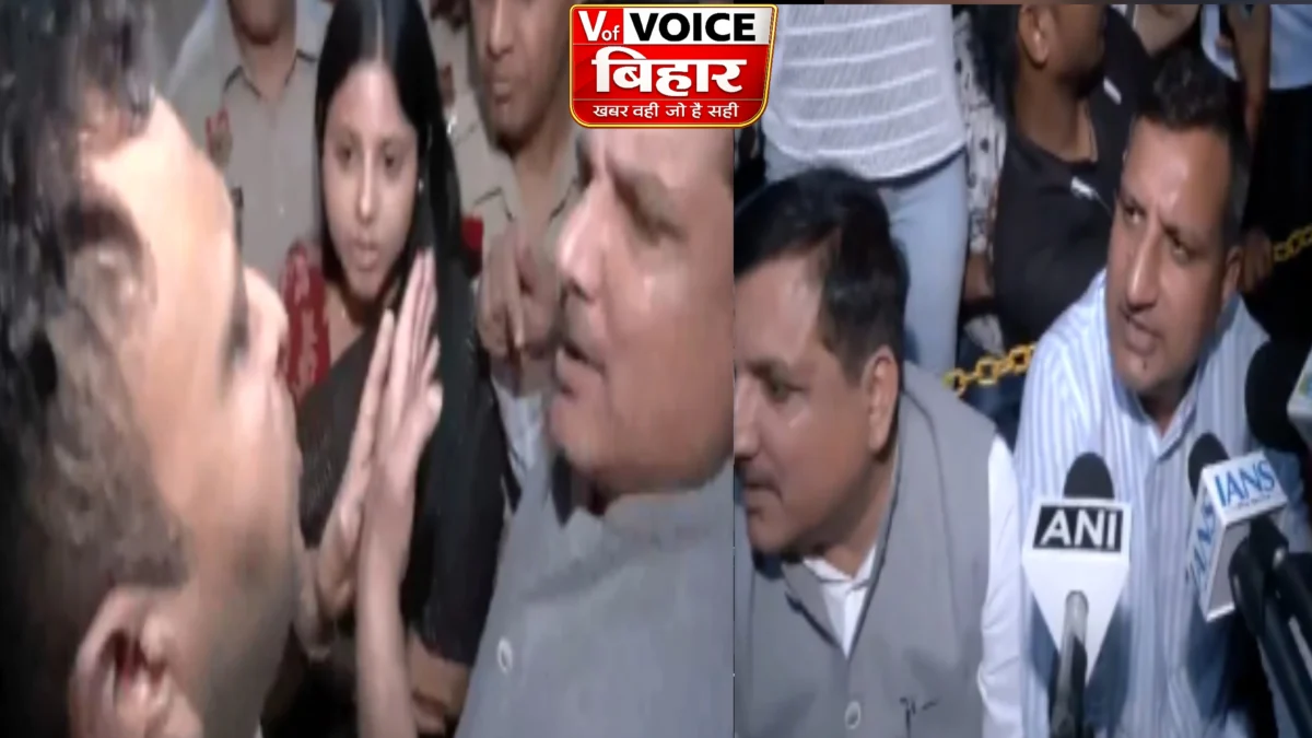 AAP, RJD, SP और JMM सांसदों का अस्पताल गेट पर धरना; सोनम वांगचुक से मिलने पहुंचे विपक्षी सांसदों को पुलिस ने रोका, जमकर हुआ विरोध