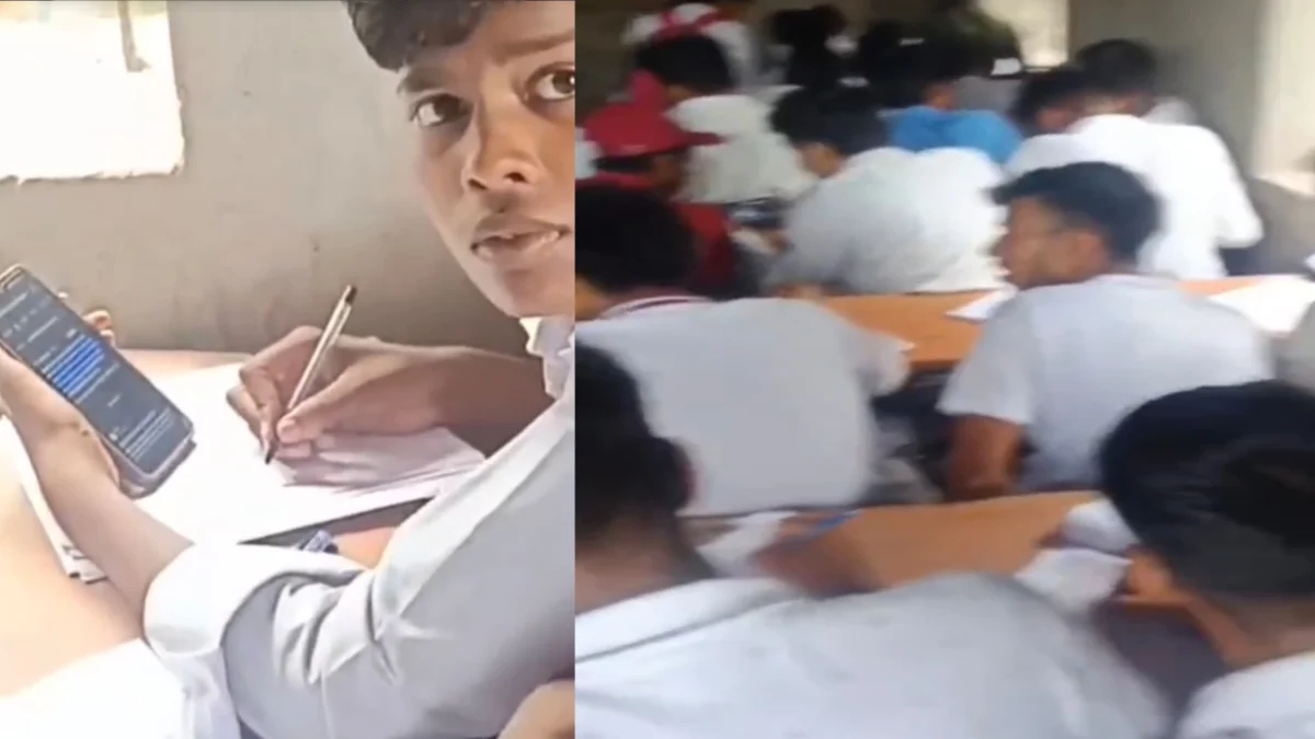 मोबाइल से नकल का वीडियो वायरल, नालंदा की परीक्षा व्यवस्था पर उठे सवाल 1 मोबाइल से नकल का वीडियो वायरल, नालंदा की परीक्षा व्यवस्था पर उठे सवाल