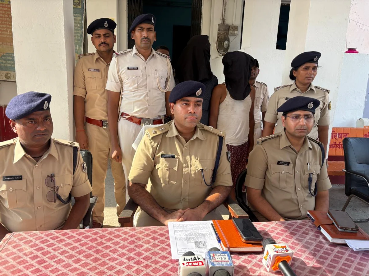 सुलतानगंज में शराब कारोबार पर पुलिस का बड़ा एक्शन, 527.75 लीटर अवैध शराब के साथ दो गिरफ्तार
