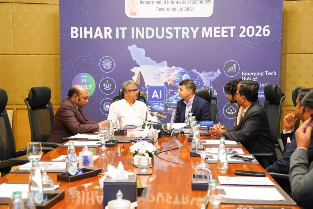 बेंगलुरु में बिहार आईटी इंडस्ट्री मीट 2026, वैश्विक टेक कंपनियों ने बिहार में निवेश पर दिखाई मजबूत दिलचस्पी