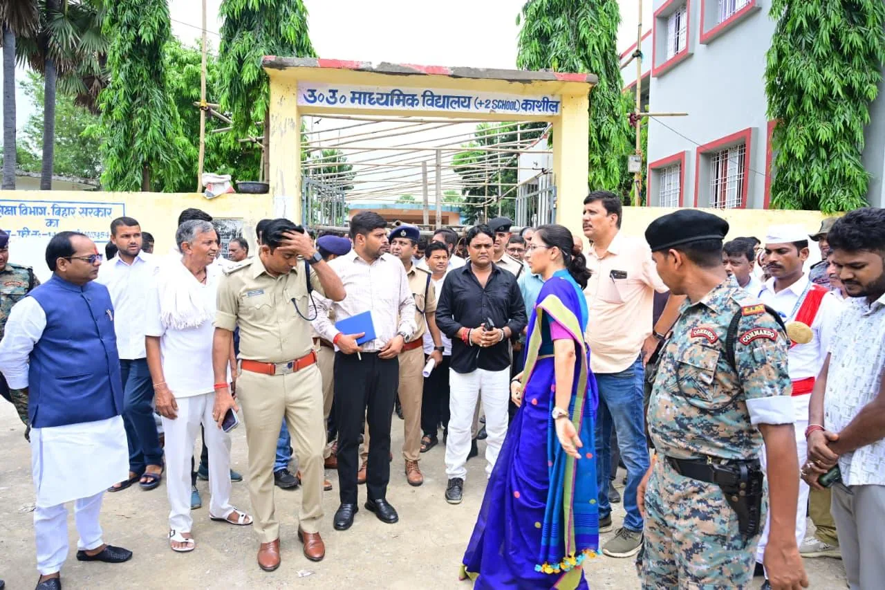 मुख्यमंत्री के प्रस्तावित भागलपुर दौरे को लेकर प्रशासन अलर्ट, नवस्थापित डिग्री कॉलेज के उद्घाटन से पहले तैयारियों का लिया गया जायजा