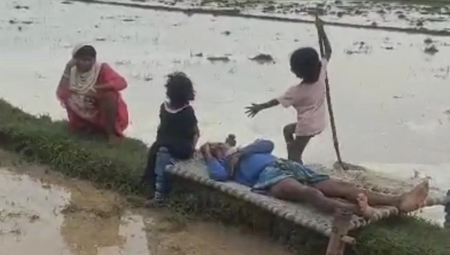 खेत की जुताई के दौरान किसान पर हमला, गंभीर रूप से घायल व्यक्ति का मायागंज अस्पताल में इलाज जारी