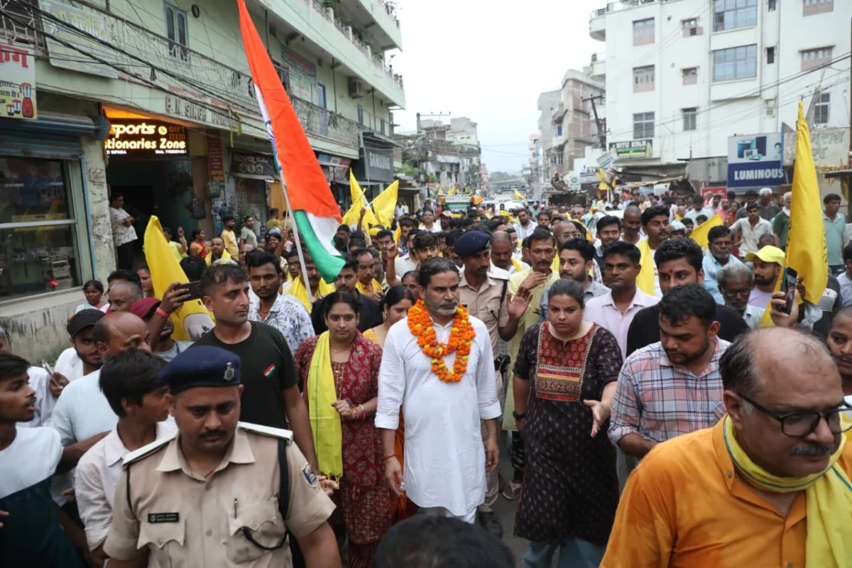बांकीपुर में भाजपा पर बरसे प्रशांत किशोर, बोले- एक उम्मीदवार से पूरी पार्टी घबराई, जनता देगी जवाब