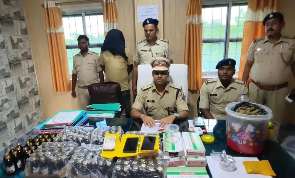 पीरपैंती में नशे के कारोबार पर पुलिस का बड़ा प्रहार, ब्राउन शुगर और गांजा समेत भारी मात्रा में मादक पदार्थ जब्त