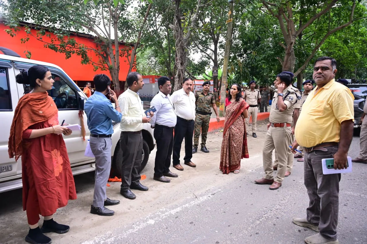 श्रावणी मेला 2026 की तैयारियों को लेकर भागलपुर में प्रशासन अलर्ट, जिलाधिकारी ने मेला क्षेत्र का किया व्यापक निरीक्षण