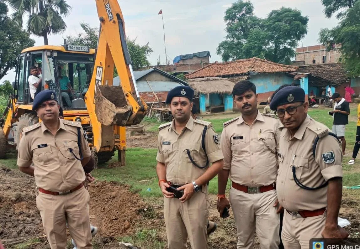 शिवनारायणपुर थाना के नए भवन निर्माण का भूमि पूजन संपन्न, आधुनिक पुलिस व्यवस्था को मिलेगा नया आधार