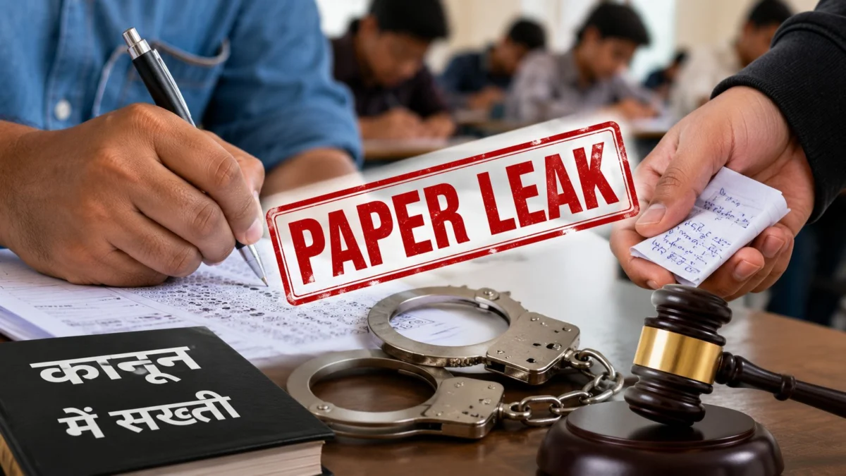 पेपर लीक पर सरकार की बड़ी तैयारी, दोषियों को 10 साल तक की जेल और 10 करोड़ तक जुर्माने का प्रस्ताव