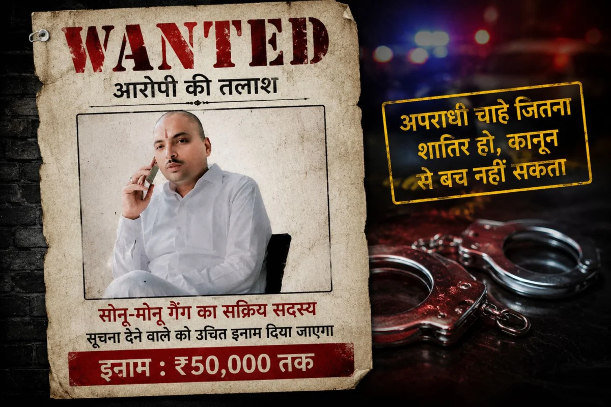 पटना पुलिस की बड़ी तैयारी, सोनू-मोनू समेत 12 फरार अपराधियों पर 50 हजार तक इनाम का प्रस्ताव