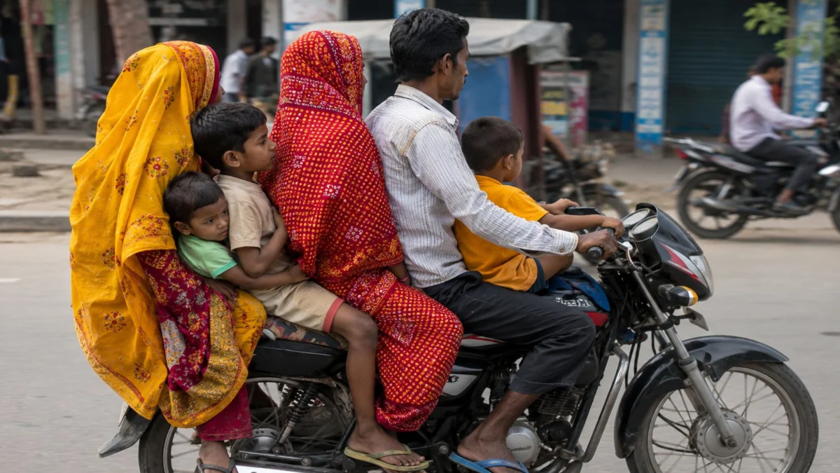 नरकटियागंज में एक बाइक पर छह लोग सवार, वीडियो वायरल होने के बाद सड़क सुरक्षा पर उठे सवाल